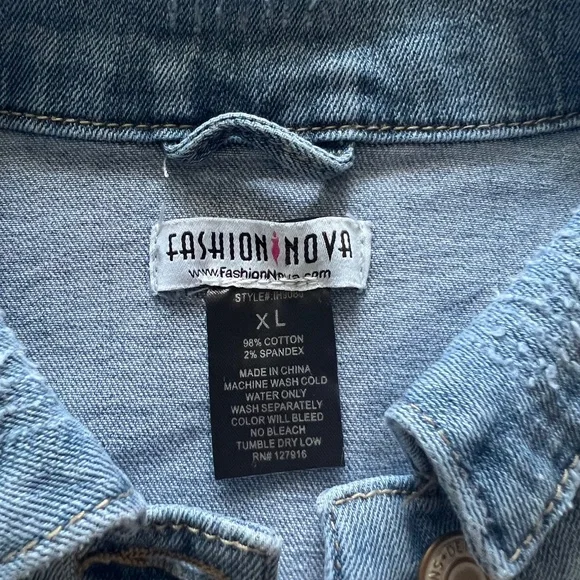 Basic Denim Jacket - Picture 9 of 11